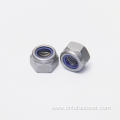 ISO 7040 M4 Nylon Insert hexagon lock nut